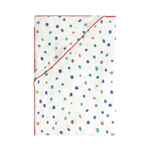 Load image into Gallery viewer, Bathcape Painted Dots Muslin
